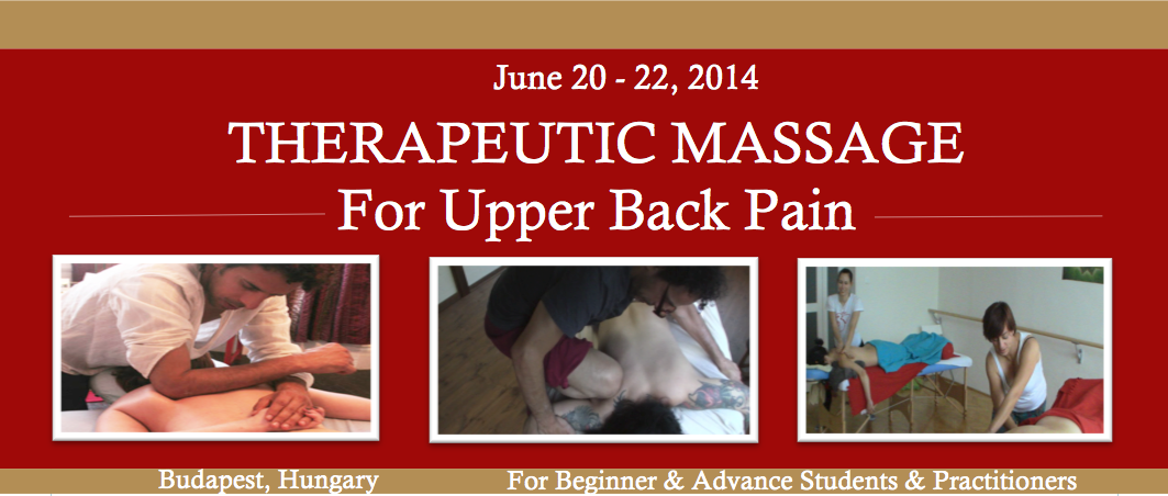 Upper Back Pain Budapest 2014